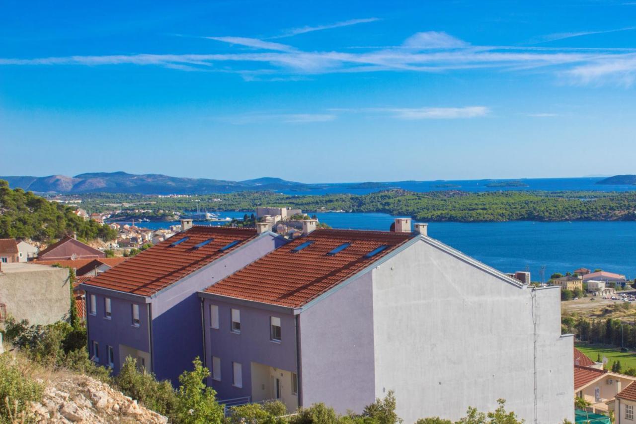 Apartment Sea View Sibenik Bagian luar foto